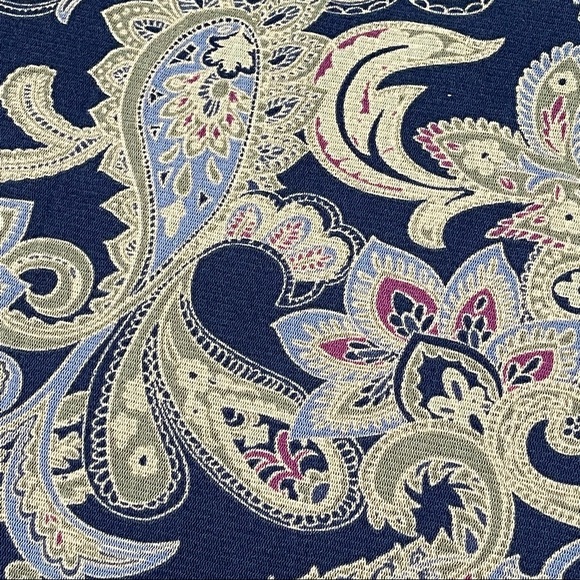 Croft & Barrow plus size 2x 3/4 sleeves floral paisley layered vneck blouse EUC - Picture 9 of 13